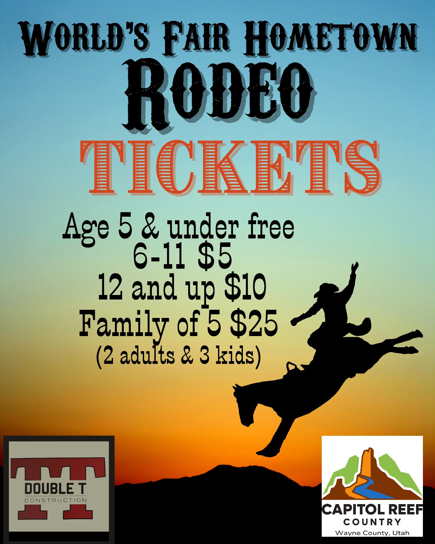 Rodeo General Admission Tickets