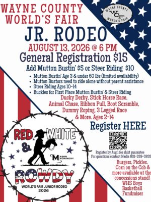 World’s Fair Jr. Rodeo Registration