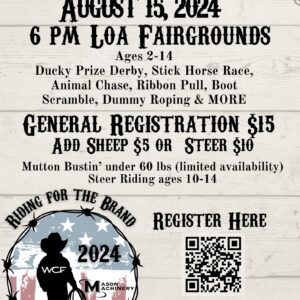 World's Fair Jr. Rodeo Registration